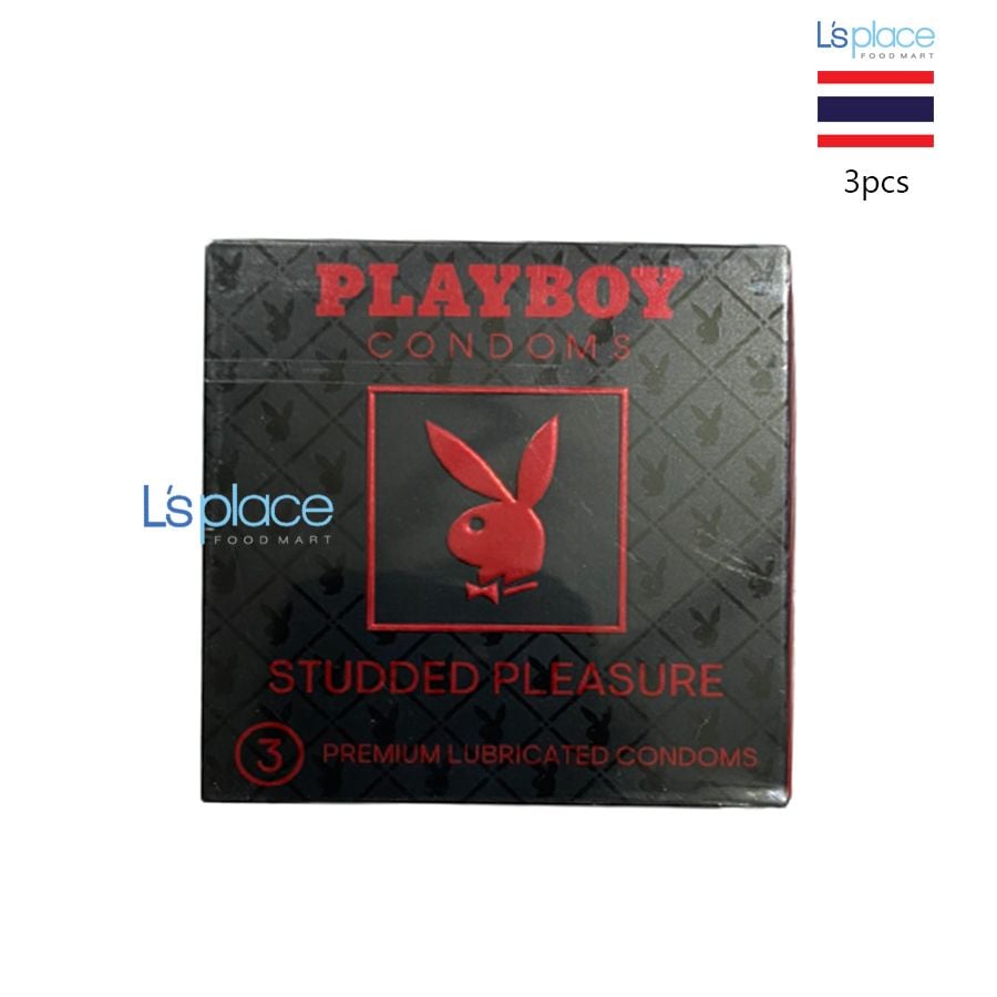 Playboy Bao cao su Studded Pleasure hộp nhỏ