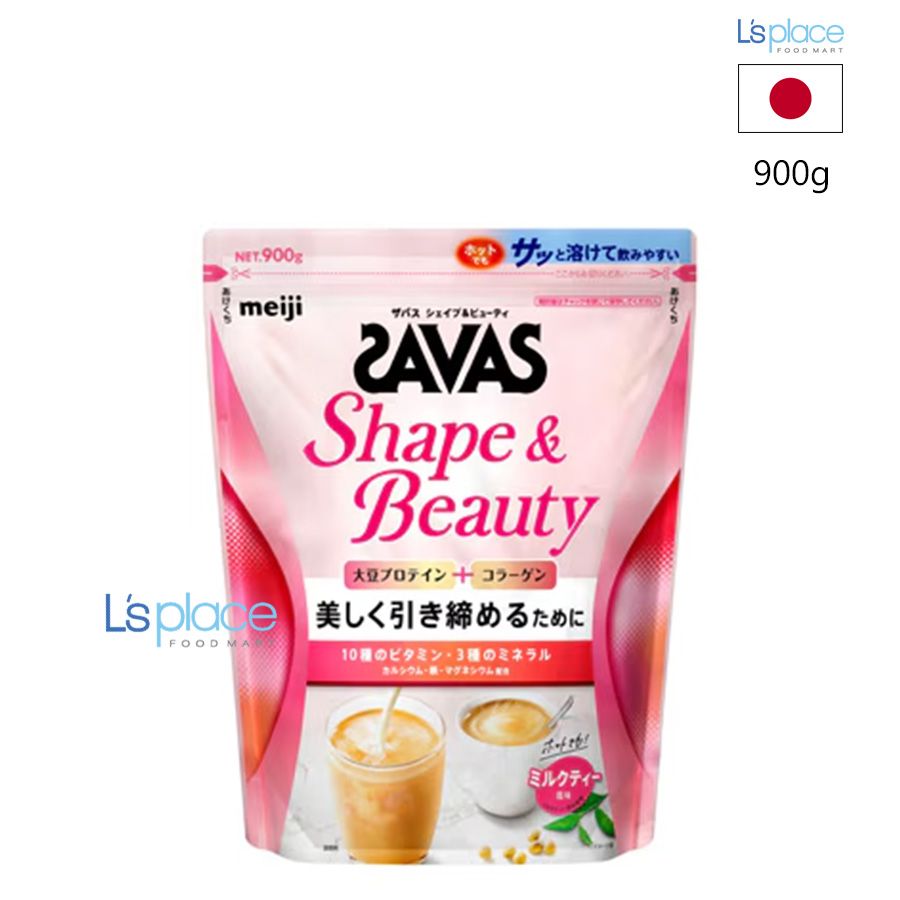 Meiji Bột protein Savas Shape & Beauty Vị sữa