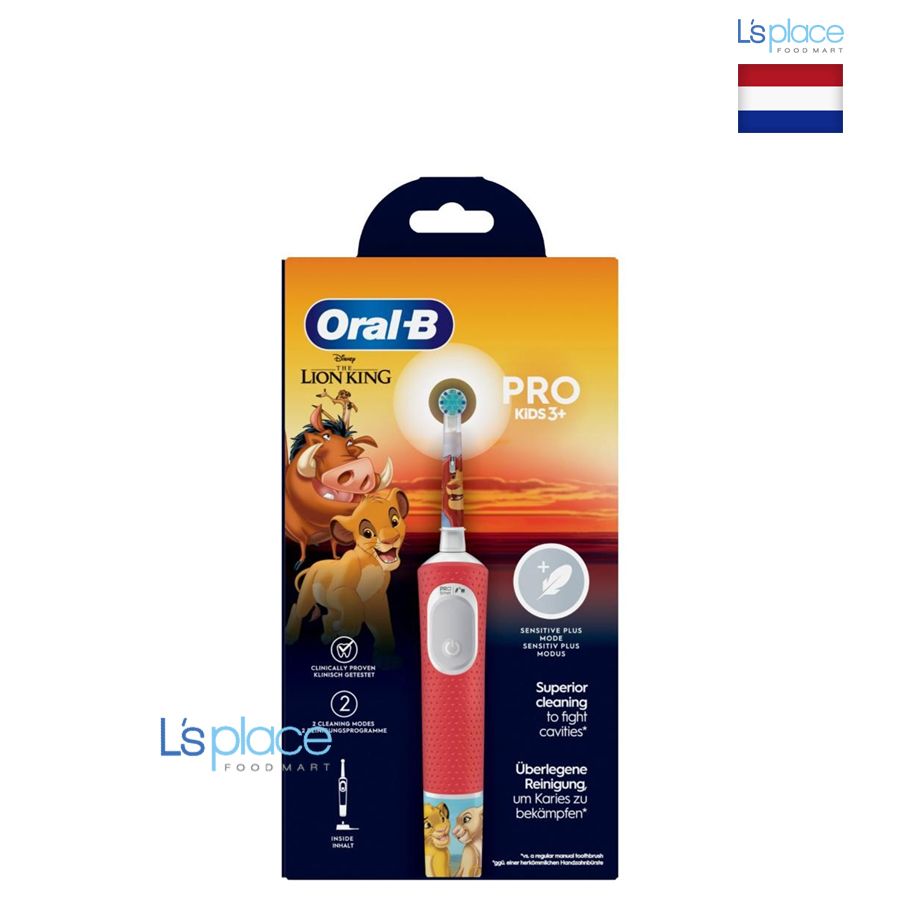 Oral-B Bàn chải điện Pro Kids 3+ Lion King