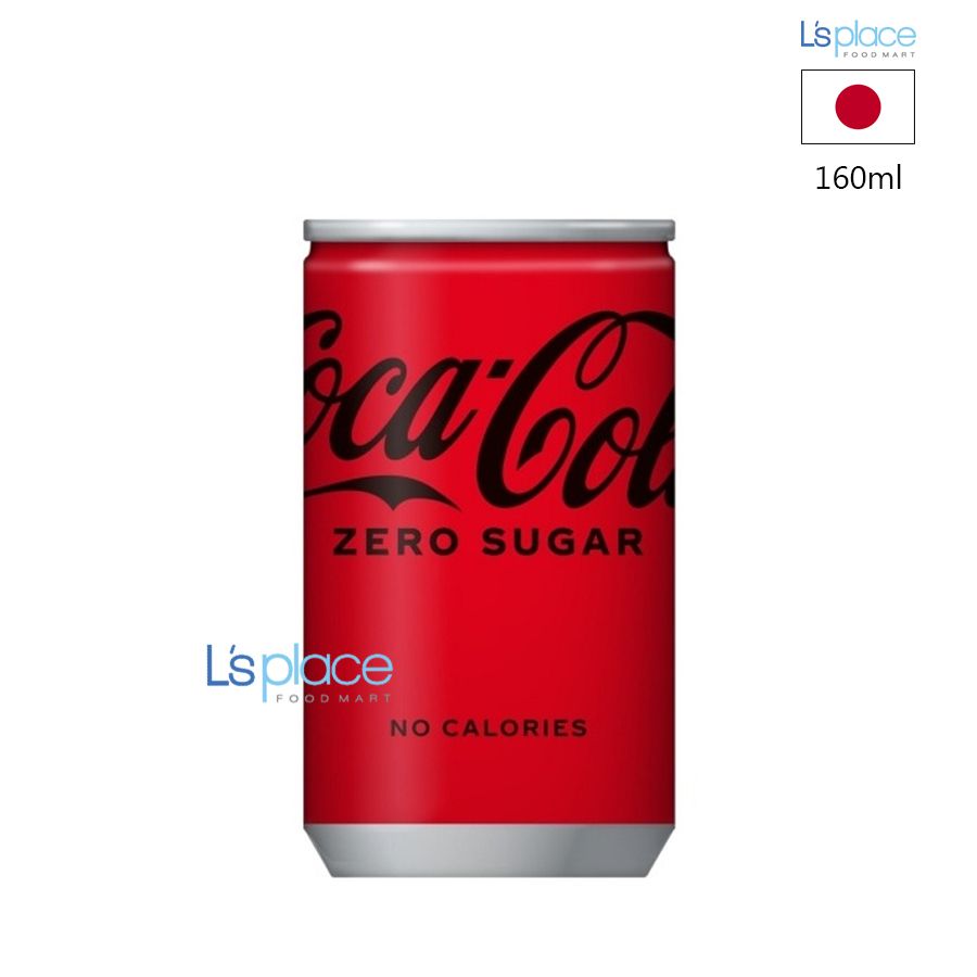 Coca Cola Zero sugar & No Caloies lon nhỏ