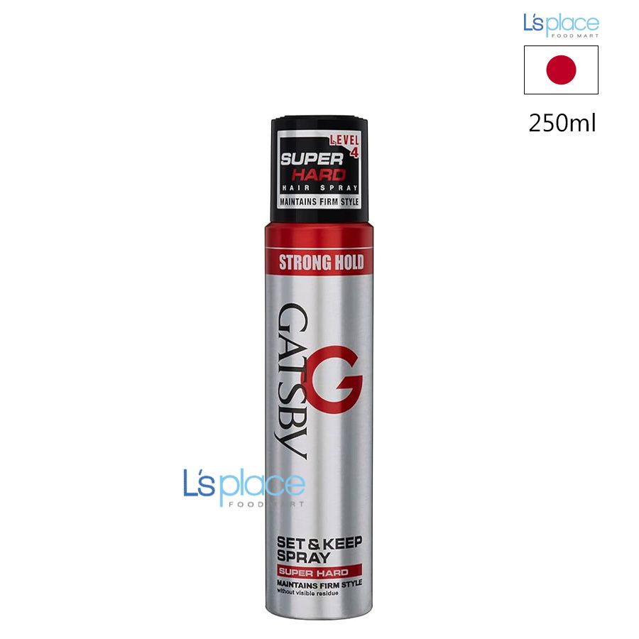 Gatsby Gôm xịt giữ nếp siêu cứng