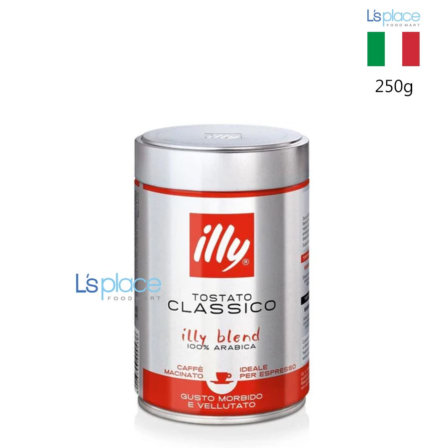 Illy Cà phê Arabica bột cổ điển