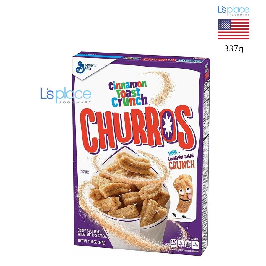 General Mills Churros Ngũ cốc vị quế giòn