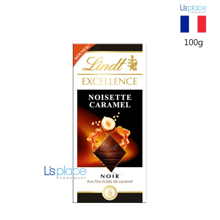 Lindt Excellence Thanh socola caramen muối