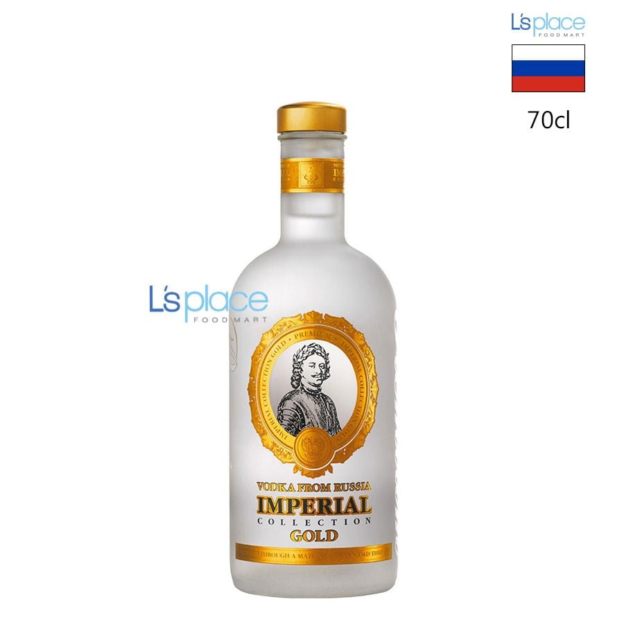 Carskaja Rượu Vodka Sa Hoàng Vàng