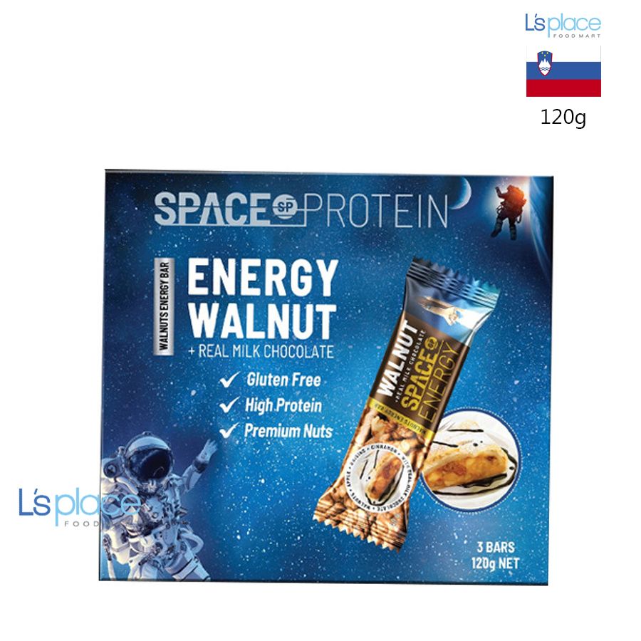 Space Protein Hộp thanh năng lượng hạt óc chó