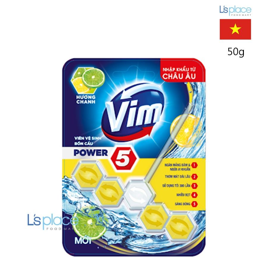 Vim Viên treo bồn cầu hương chanh