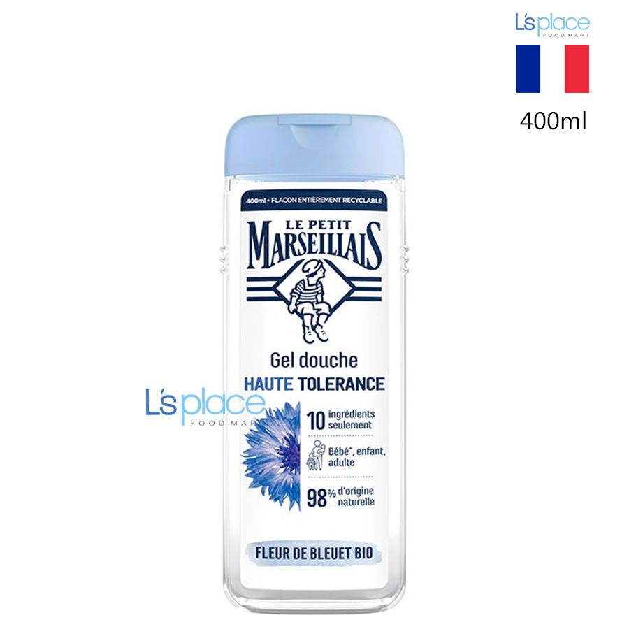 Le Petit Marseillais Gel tắm 98% hữu cơ Hoa ngô đồng