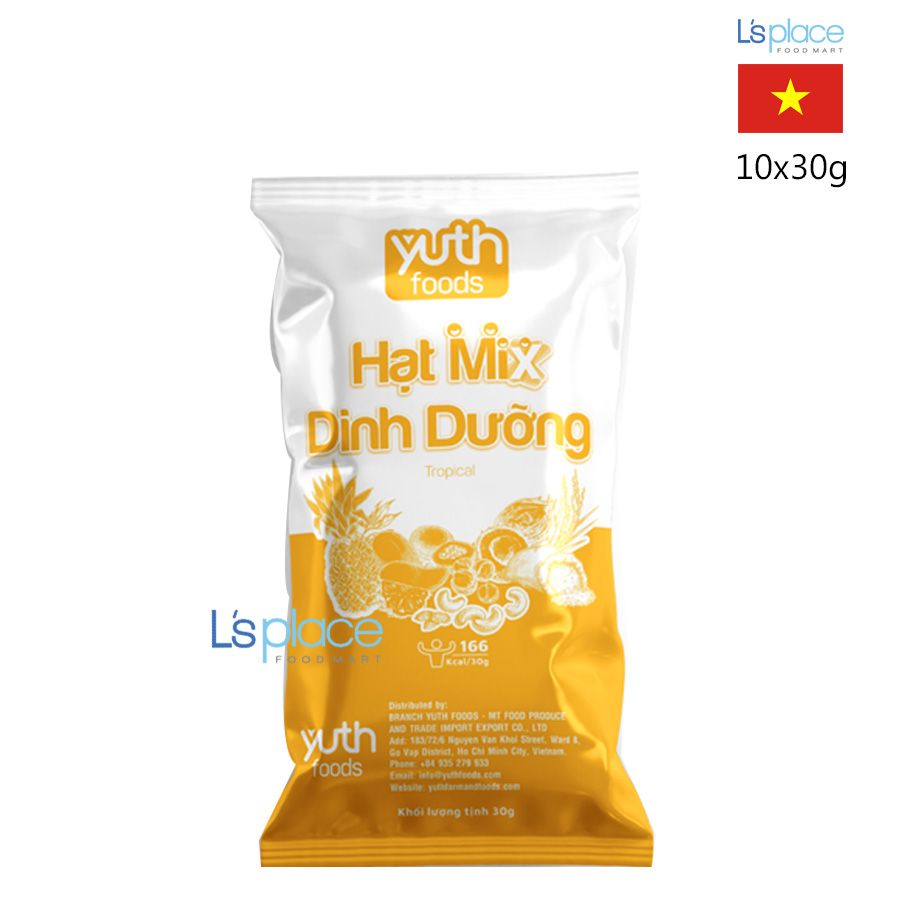 Yuth food Hạt mix Nhiệt đới