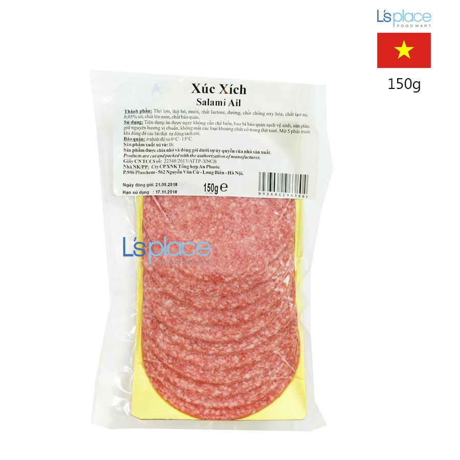 Salami vị tỏi Salami à L' Ail