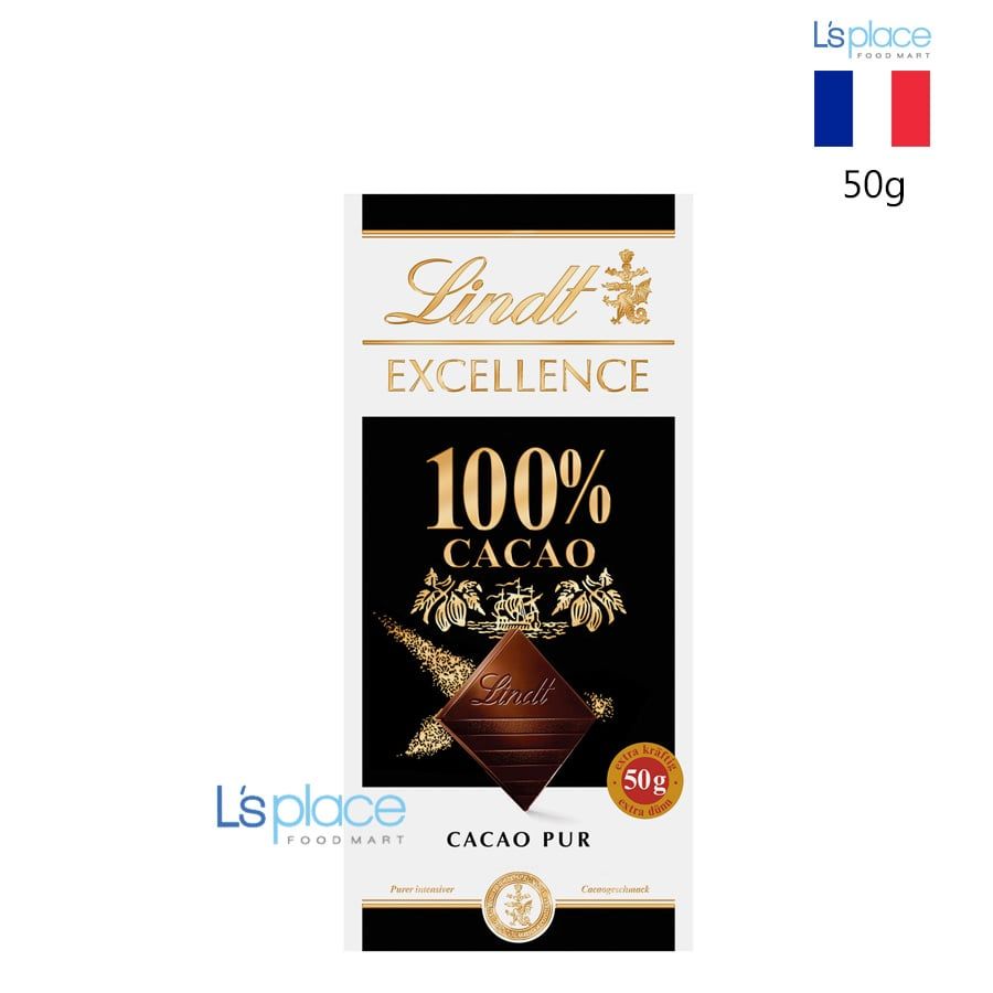 Lindt Excellence Socola 100% cacao