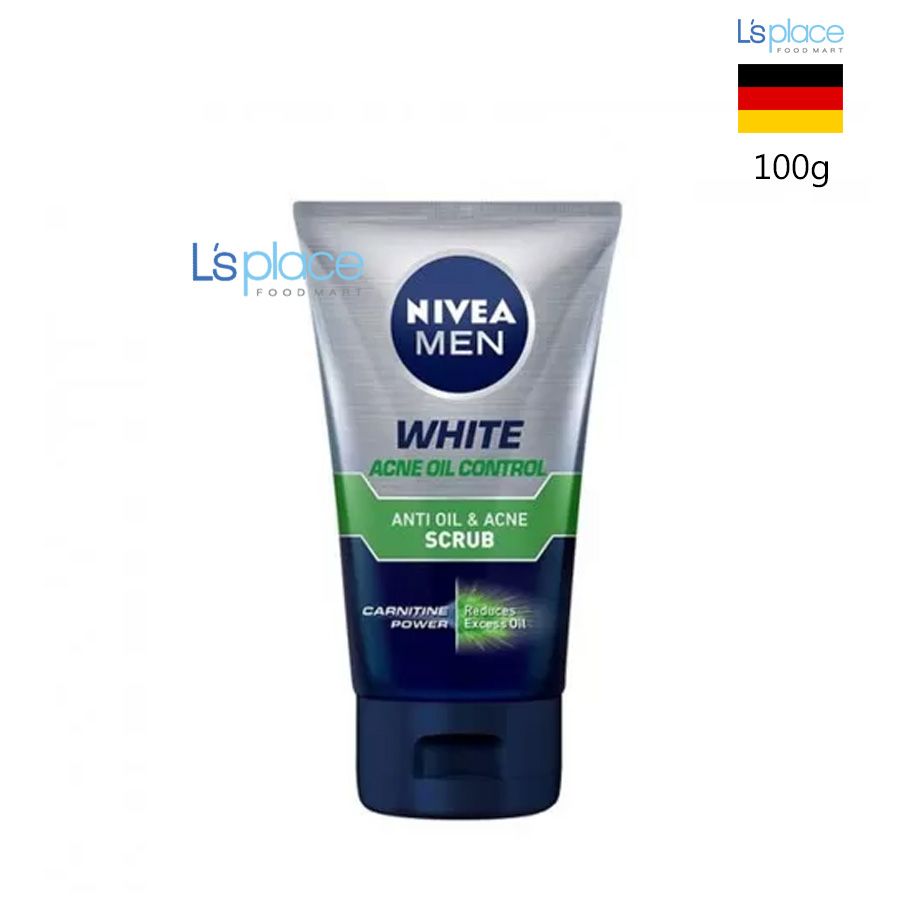 Nivea Men Sữa rửa mặt làm trắng chống dầu