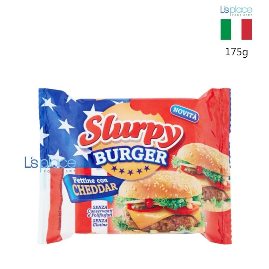 Inalpi Phomai Slurpy Burger Cheddar