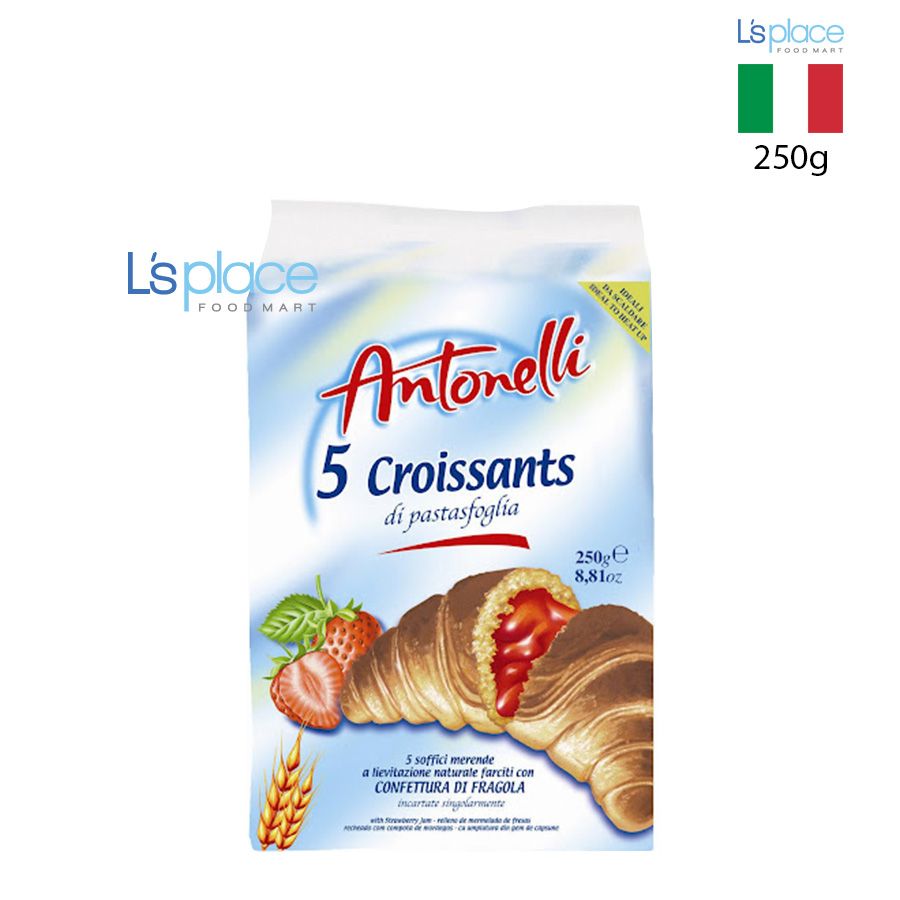 Antonelli Croissant Bánh sừng bò nhân dâu tây