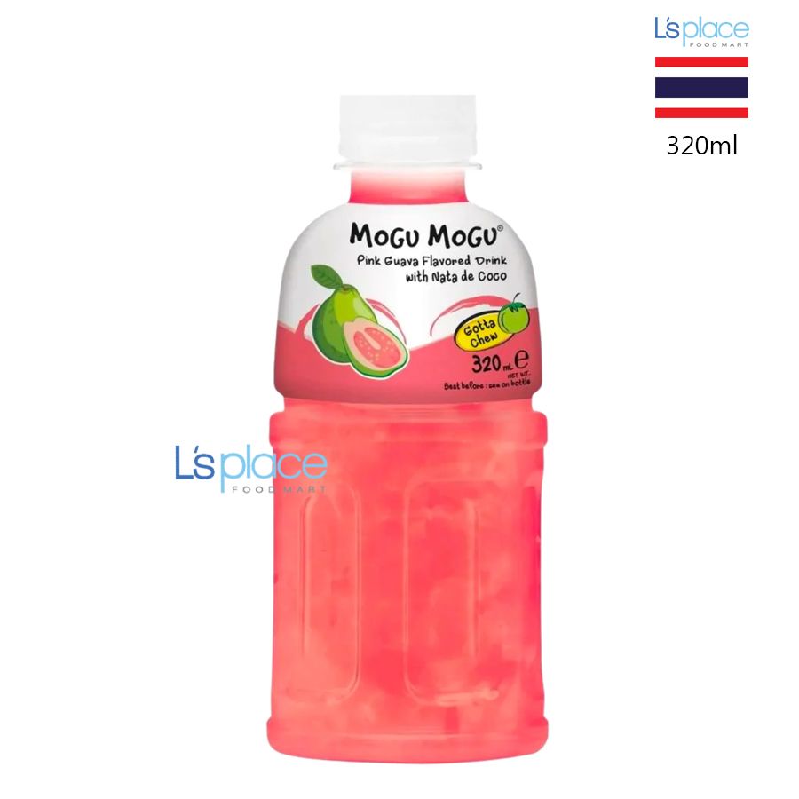 Mogu Mogu nước uống vị ổi hồng với Thạch Dừa