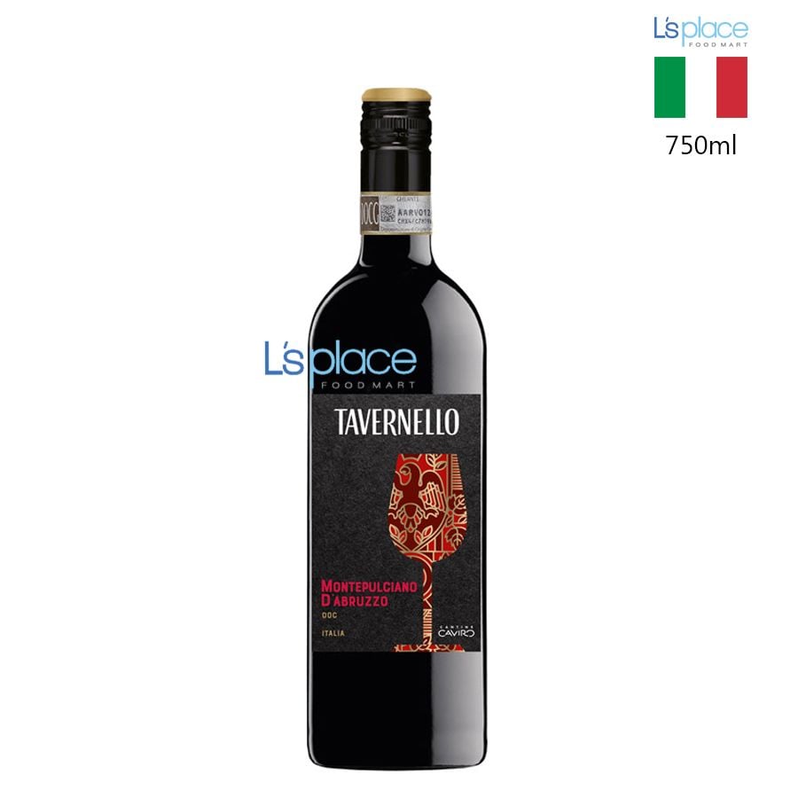 Tavernello Vang đỏ Montepulciano D'abruzzo