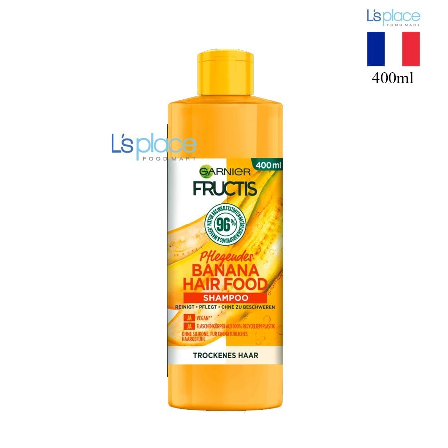 Garnier Fructis Dầu gội tinh chất chuối