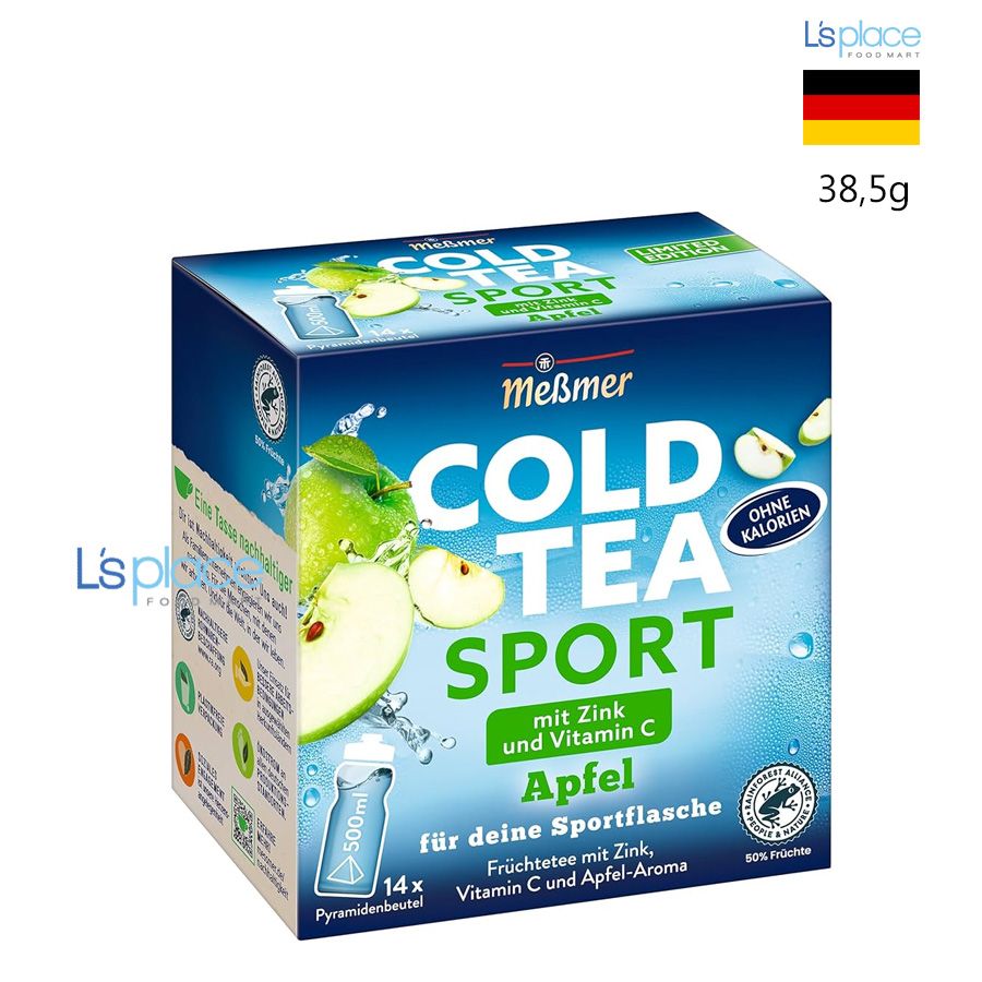 Messmer Trà hoa quả Cold Tea Sport vị táo