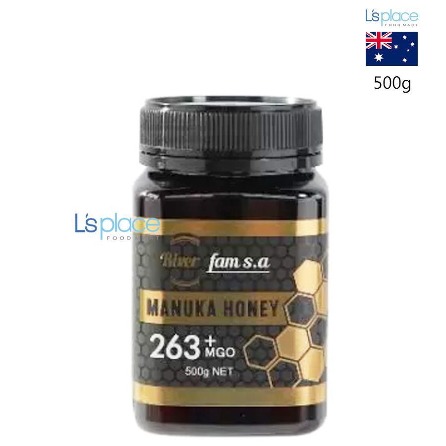 River Fam S.A Mật ong Manuka 263+ MGO hũ lớn
