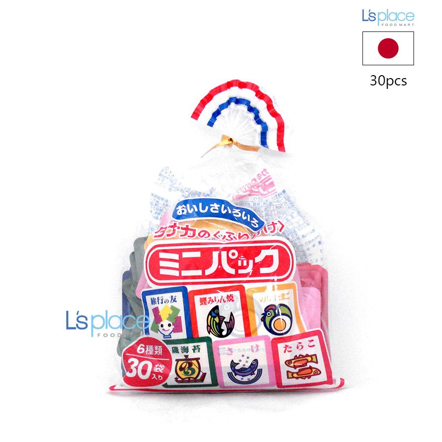 Tanaka Gia vị rắc cơm set mini 6 vị