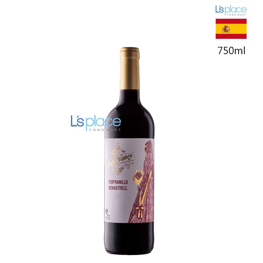 Lady Nancy Vang đỏ Tempranillo Monastrell