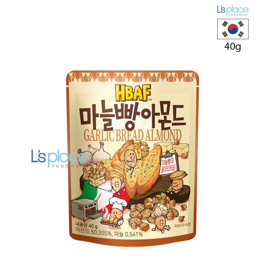 HBAF Hạnh nhân bánh mỳ bơ tỏi