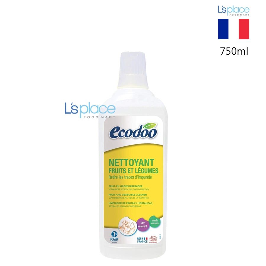 Ecodoo Nước rửa rau củ hữu cơ sinh học