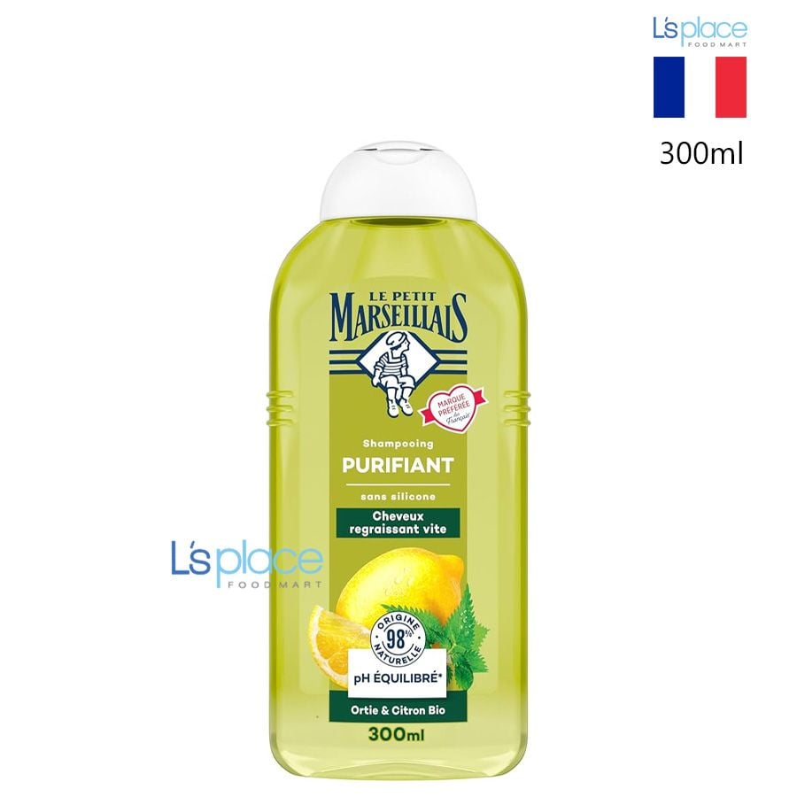 Le Petit Marseillais Dầu gội ngăn gàu cây tầm ma & chanh