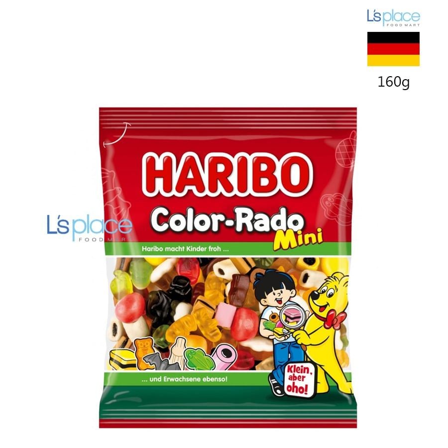 Haribo Kẹo dẻo Color-Rado mini