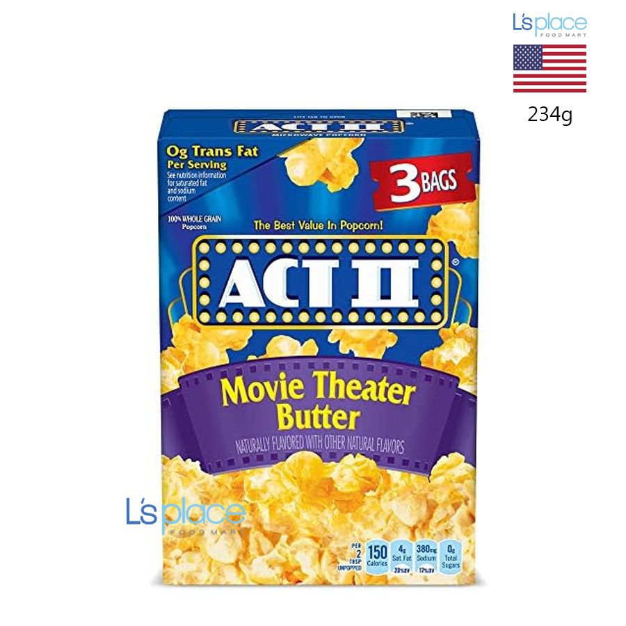 ACT II Ngô nổ vị bơ rạp phim