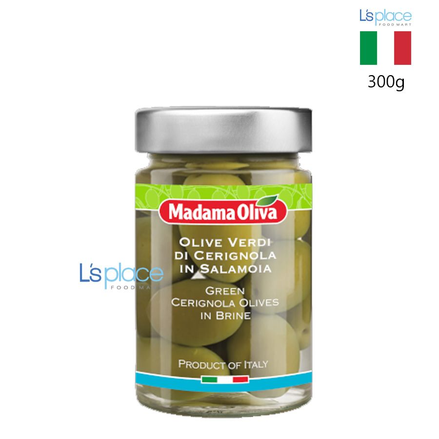 Madama Oliva Ô liu Cerignola ngâm nước muối