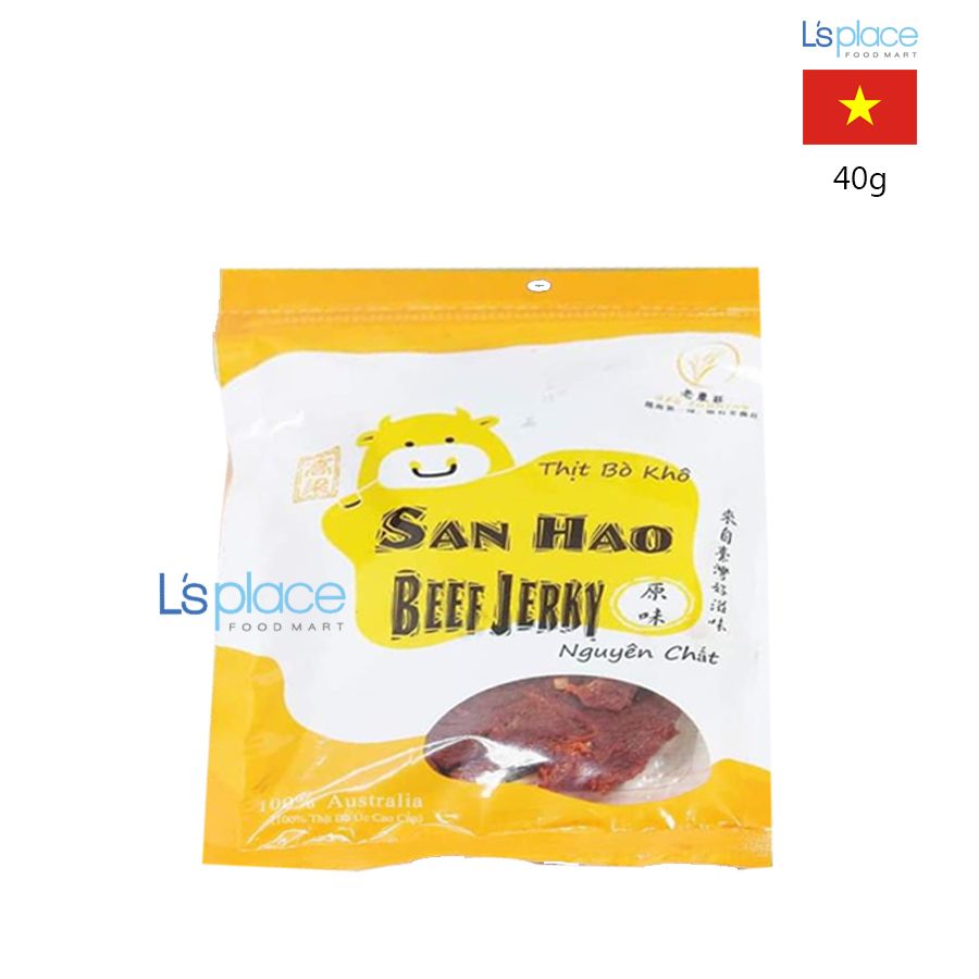 Banano Food San Hao thịt bò khô nguyên chất