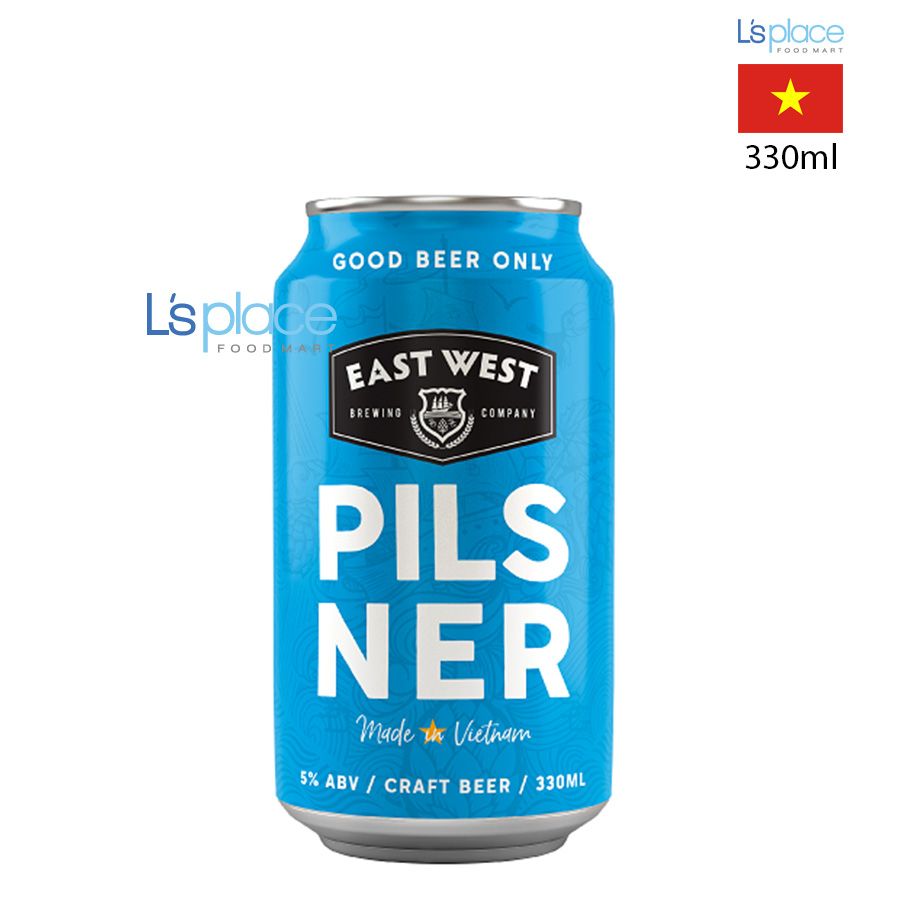 East West Bia lon Pacific Pilsner
