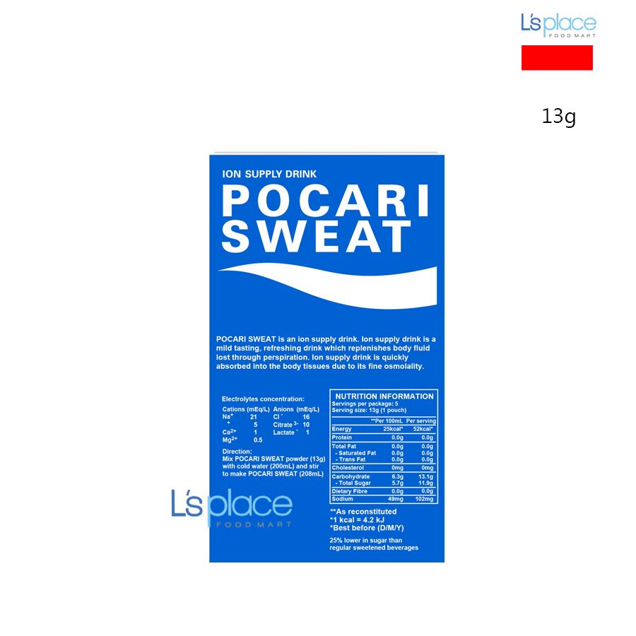 Pocari Sweat Thức uống bổ sung ion dạng gói bột hòa tan