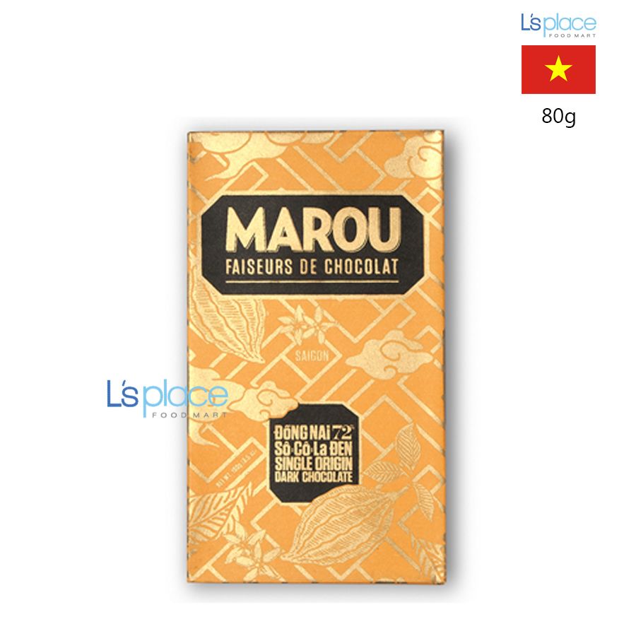 Marou Socola đen Đồng Nai 72%