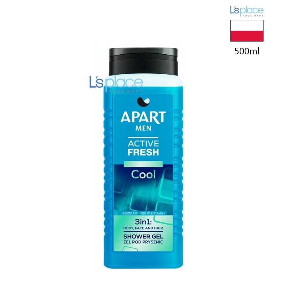 Apart Men Sữa tắm 3 in 1 Active Fresh Cool
