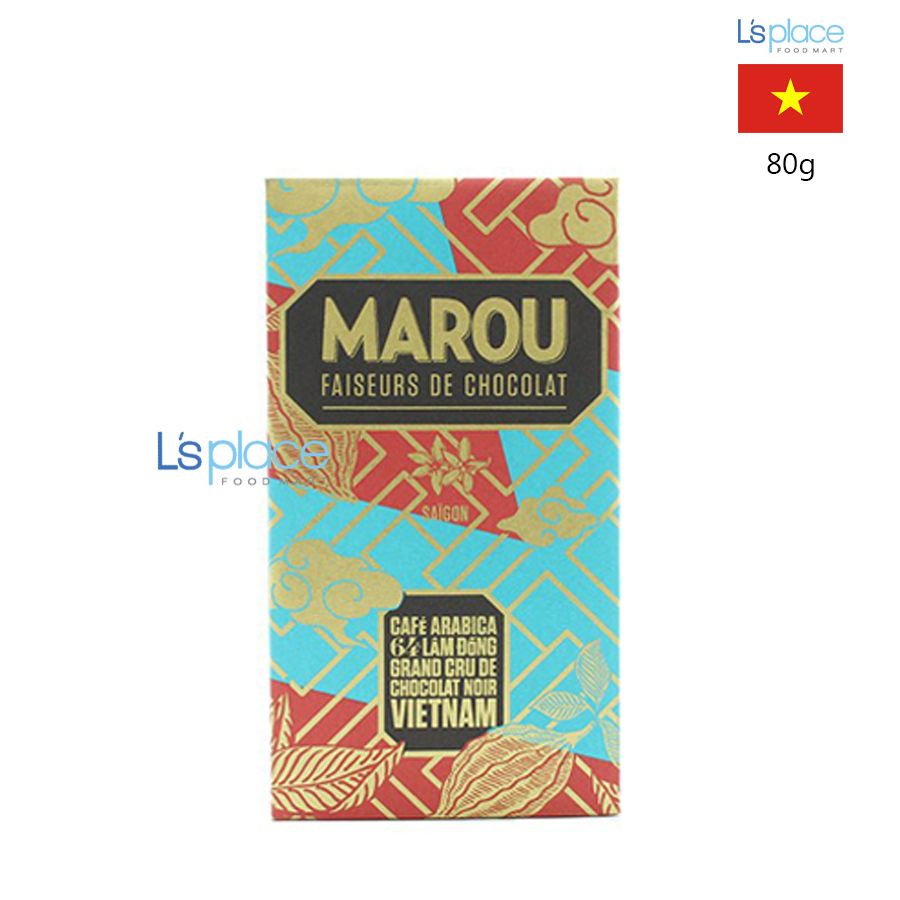 Marou Socola cà phê Arabica Lâm Đồng 64%