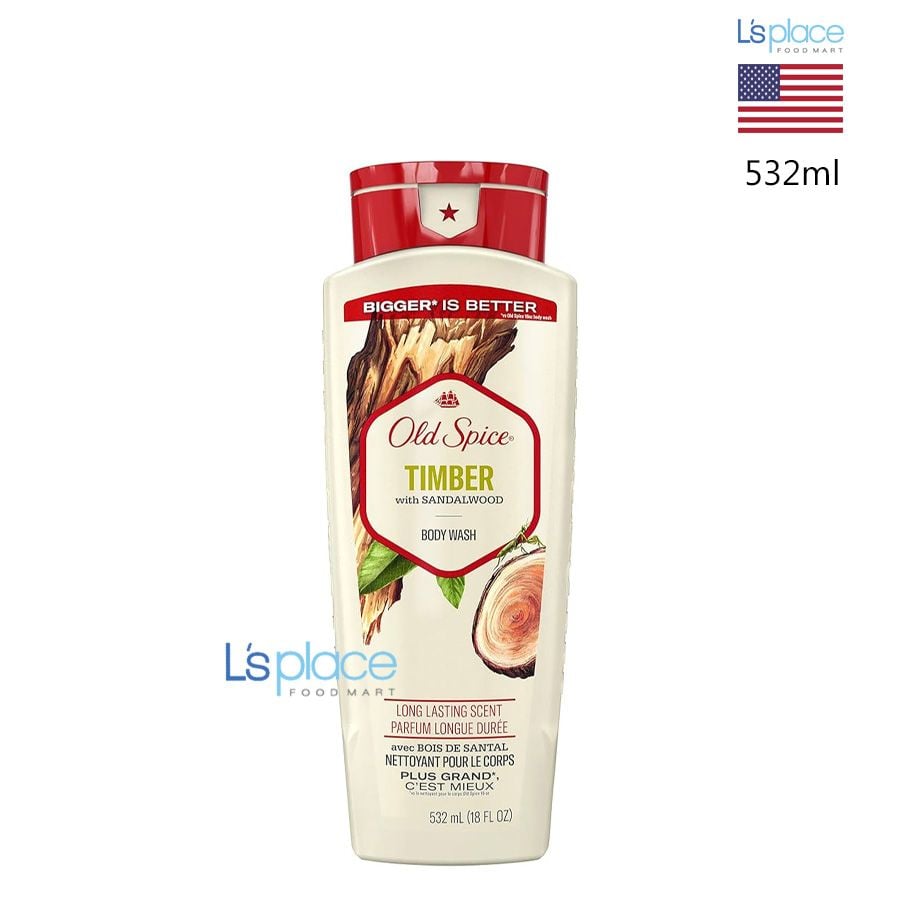 Old Spice Sữa tắm Timber