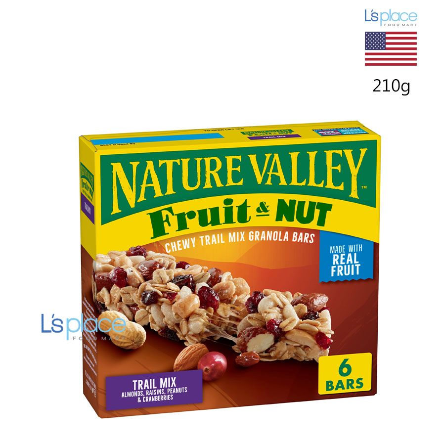 Nature Valley Ngũ cốc thanh dẻo Hoa quả hạt khô tổng hợp