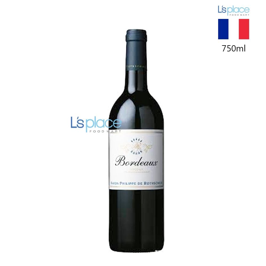 Baron Philippe de Rothschild Vang đỏ Bordeaux [Tặng snack tới 31/8/25]