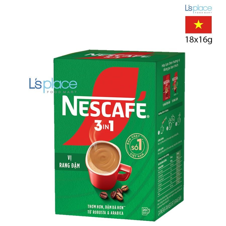 Nescafe Cà phê rang đậm 3in1