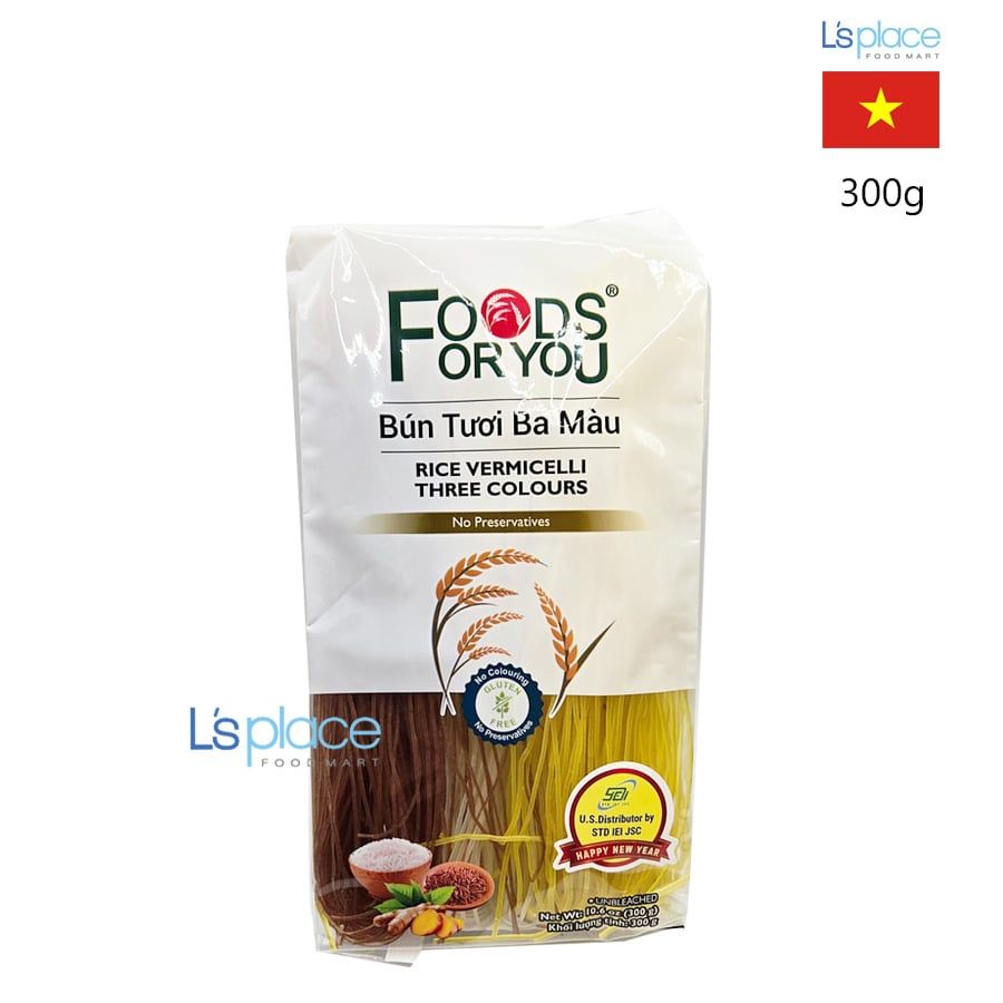 Foods For You Bún tươi 3 màu