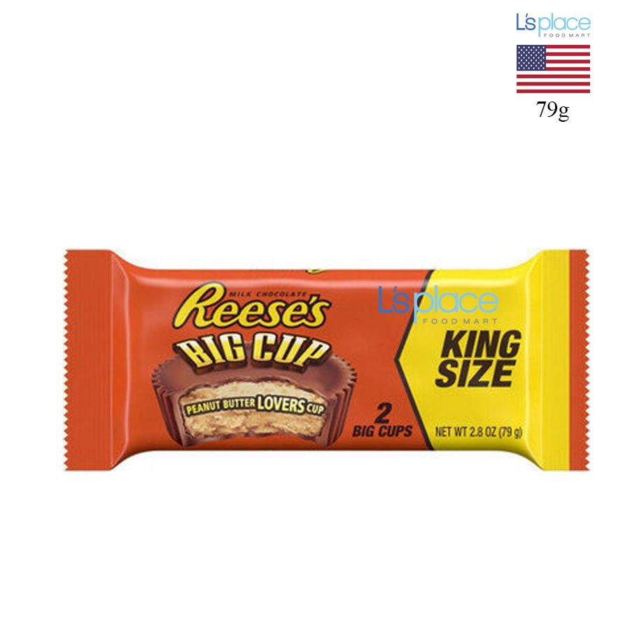 Reese's Socola bơ lạc Big cup king size