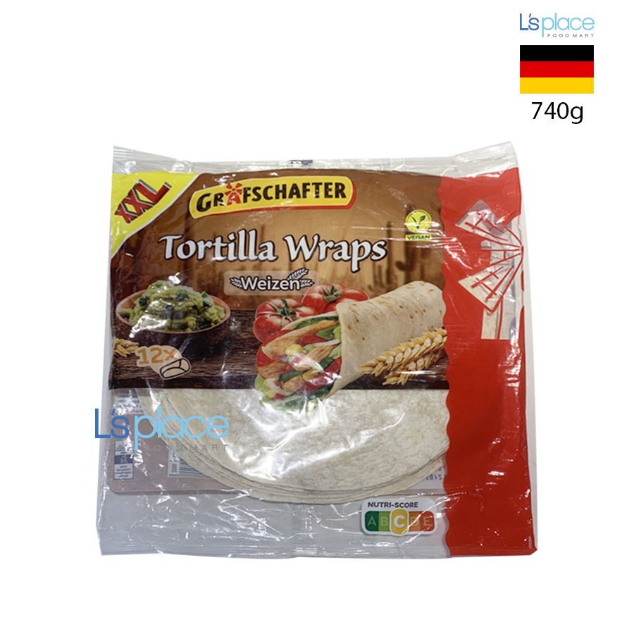 Grafschafter Vỏ bánh Tortilla weizen