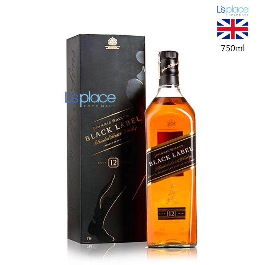 Johnnie Walker Rượu Whisky tem đen