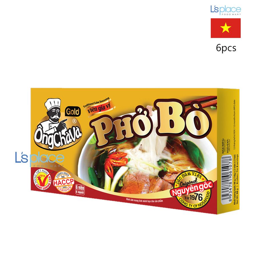 Ông Chà Và Viên gia vị Phở bò Gold