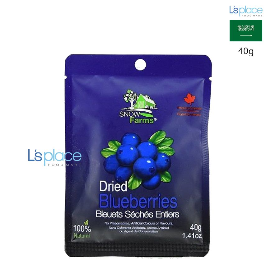 Snow Farms Việt quất sấy khô gói mini