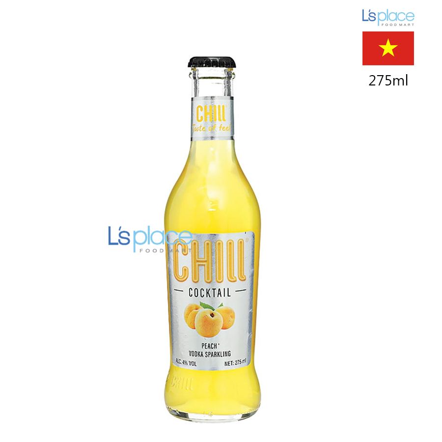 Chill Cocktail Original Vị Vodka và đào