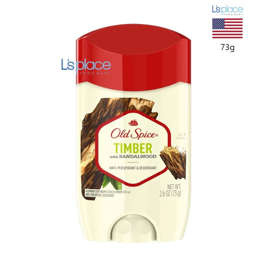 Old Spice lăn khử mùi dạng sáp Timber