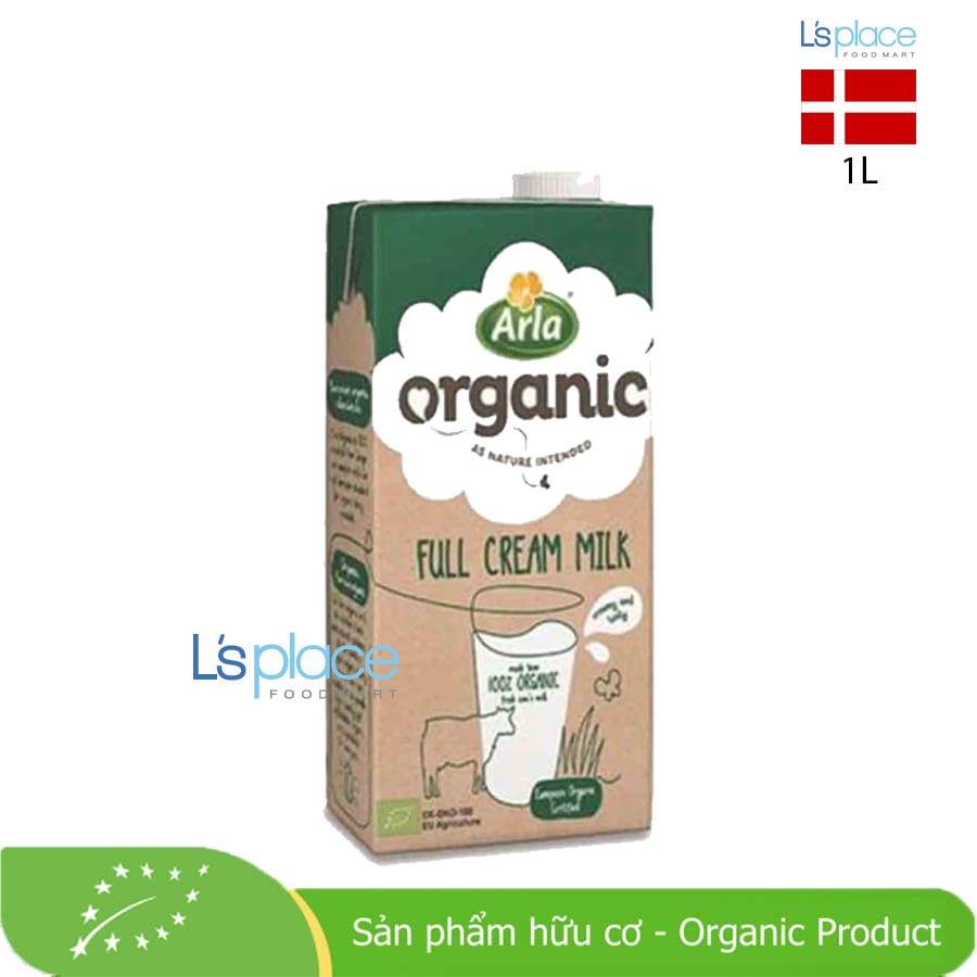 Arla Sữa tươi hữu cơ nguyên kem hộp lớn